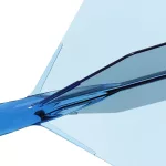 Cuesoul ROST 77 priehľadné modré, Big Wing letky a krátke násadky