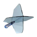 Cuesoul ROST 77 priehľadné modré, Big Wing letky a krátke násadky