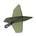 Cuesoul ROST 77 priehľadné zelené, Big Wing letky a stredné násadky