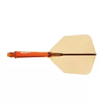 Cuesoul ROST 77 priehľadné oranžové, Big Wing letky a stredné násadky