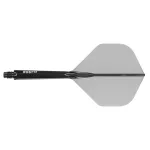 Cuesoul ROST 77 priehľadné čierne, No2 letky a dlhé násadky