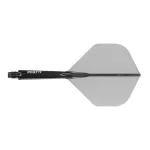 Cuesoul ROST 77 priehľadné čierne, No2 letky a stredné násadky