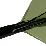 Cuesoul ROST 77 priehľadné zelené, No2 letky a stredné násadky