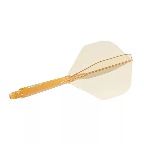 Cuesoul ROST 77 priehľadné oranžové, No2 letky a stredné násadky