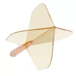 Cuesoul ROST 77 priehľadné oranžové, No2 letky a stredné násadky