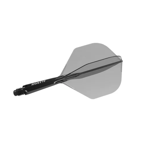 Cuesoul ROST 77 priehľadné čierne, No6 letky a krátke násadky