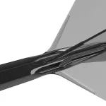 Cuesoul ROST 77 priehľadné čierne, No6 letky a krátke násadky