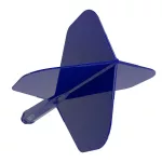 Cuesoul ROST 77 Solid modré, No6 letky a stredné násadky