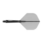 Cuesoul ROST 77 priehľadné čierne, No6 letky a stredné násadky