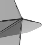 Cuesoul ROST 77 priehľadné čierne, No6 letky a stredné násadky