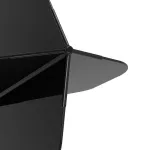 Cuesoul ROST 77 čierne integrované Small Standard Wing letky a krátke násadky