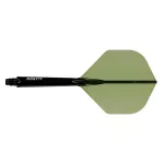 Cuesoul ROST 77 priehľadné zelené, No6 letky a dlhé násadky