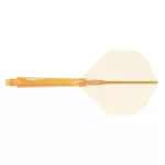 Cuesoul ROST 77 priehľadné oranžové, No6 letky a dlhé násadky