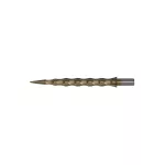 Náhradné hroty na steel šípky Cuesoul Touch Point II Snake Scales sivé, 29mm - 3ks