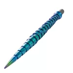 Náhradné hroty na steel šípky Cuesoul Touch Point II Slash Cut Rings farebné 33mm - 3ks