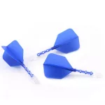 Cuesoul ROST T19 modro-priehľadné, Big Wing letky a dlhé násadky