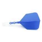 Cuesoul ROST T19 modro-priehľadné, Big Wing letky a stredné násadky