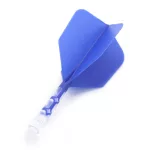 Cuesoul ROST T19 modro-priehľadné, Big Wing letky a stredné násadky