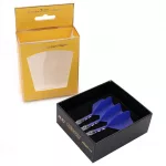 Cuesoul ROST T19 modro-priehľadné, Big Wing letky a stredné násadky