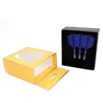 Cuesoul ROST T19 modro-priehľadné, Big Wing letky a krátke násadky