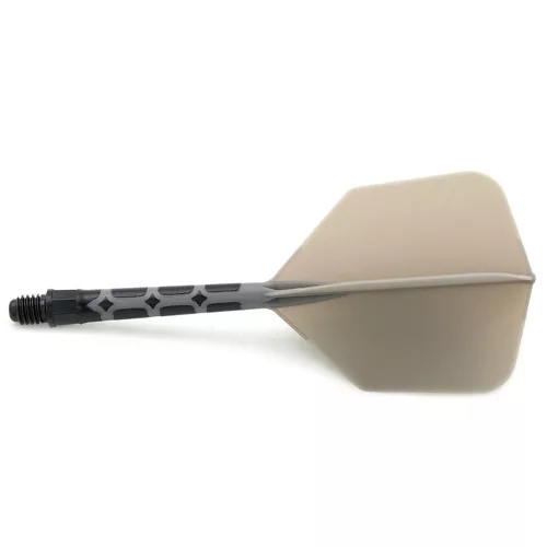 Cuesoul ROST T19 sivo-čierne, Big Wing letky a dlhé násadky