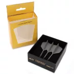 Cuesoul ROST T19 sivo-čierne, Big Wing letky a dlhé násadky