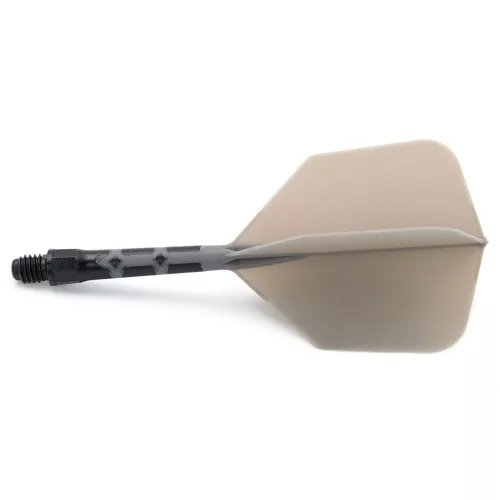 Cuesoul ROST T19 sivo-čierne, Big Wing letky a krátke násadky