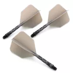 Cuesoul ROST T19 sivo-čierne, Big Wing letky a krátke násadky