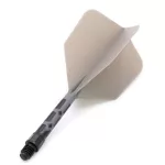 Cuesoul ROST T19 sivo-čierne, Big Wing letky a krátke násadky