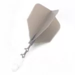 Cuesoul ROST T19 sivo-biele, Big Wing letky a stredné násadky