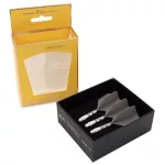 Cuesoul ROST T19 sivo-biele, Big Wing letky a krátke násadky