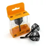 Cuesoul ROST AK5 Skeleton čierne, Big Wing letky a dlhé násadky