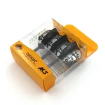 Cuesoul ROST AK5 Skeleton čierne, Big Wing letky a krátke násadky