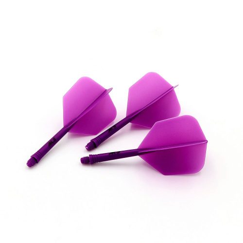 Cuesoul ROST AK5 Solid fialové, Big Wing letky a krátke násadky