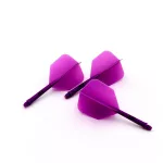 Cuesoul ROST AK5 Solid fialové, Big Wing letky a krátke násadky