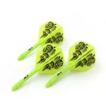 Cuesoul ROST AK5 Cloud zelené, štandardné letky a stredné násadky