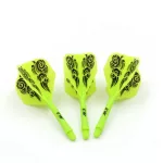 Cuesoul ROST AK5 Cloud zelené, štandardné letky a stredné násadky