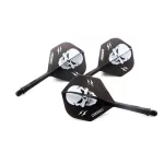 Cuesoul ROST AK5 Skeleton čierne, štandardné letky a stredné násadky