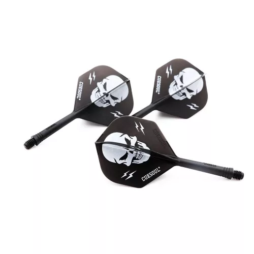 Cuesoul ROST AK5 Skeleton čierne, štandardné letky a stredné násadky