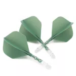 Cuesoul ROST T19 priehľadno-zelené, No2 letky a stredné násadky