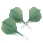 Cuesoul ROST T19 priehľadno-zelené, No2 letky a krátke násadky