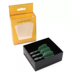 Cuesoul ROST T19 priehľadno-zelené, No2 letky a krátke násadky