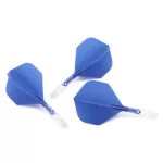 Cuesoul ROST T19 priehľadno-modré, No2 letky a krátke násadky