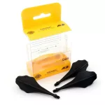 Letky na šípky Cuesoul TRAJ AK8 Cloud tvar, čierne