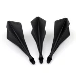 Letky na šípky Cuesoul TRAJ AK8 Diamond tvar, čierne