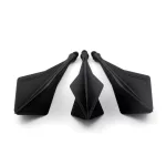 Letky na šípky Cuesoul TRAJ AK8 Diamond tvar, čierne