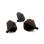 Letky na šípky Cuesoul TERO PLUS AK4 čierne, štandardné