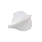 Letky na šípky Cuesoul TERO PLUS AK4 biele, štandardné