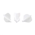 Letky na šípky Cuesoul TERO PLUS AK4 biele, štandardné