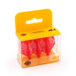 Letky na šípky Cuesoul TERO AK4, červené kvetinový vzor, štandard